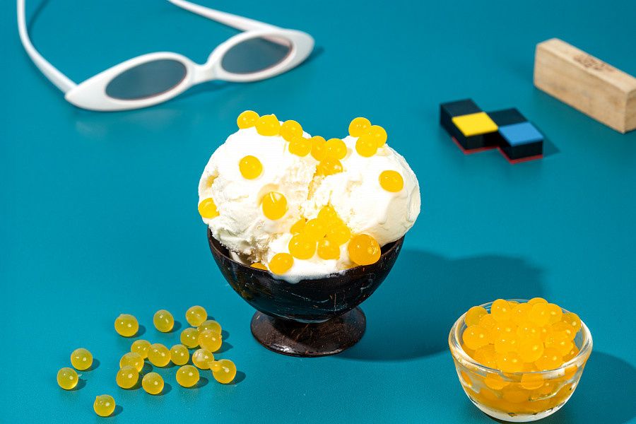 Mango Boba Scoop