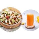 Regular Salad & Juice