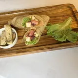 Thai Peanut Chicken Wrap