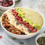 Avocado Honey Dates Smoothies Bowl