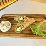 Thai Peanut Paneer Wrap