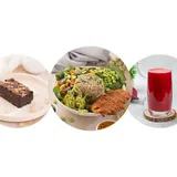 Small Salad, Juice & Dessert