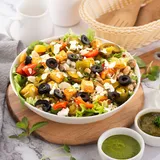 Veg Creamy Pesto Paneer Keto Bowl
