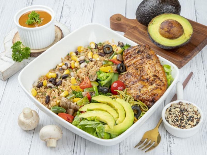 The Mexican Bowl - Grilled Chicken