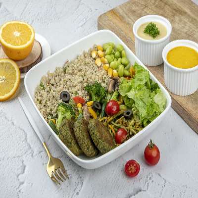 The Bali Buddha Bowl - Quinoa Falafel