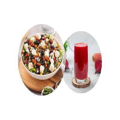 Small Salad & Juice