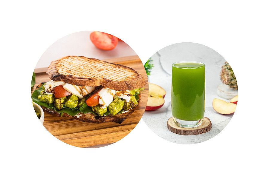 Sandwich & Juice