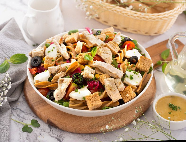 Italian Pasta & Chicken Salad Bowl