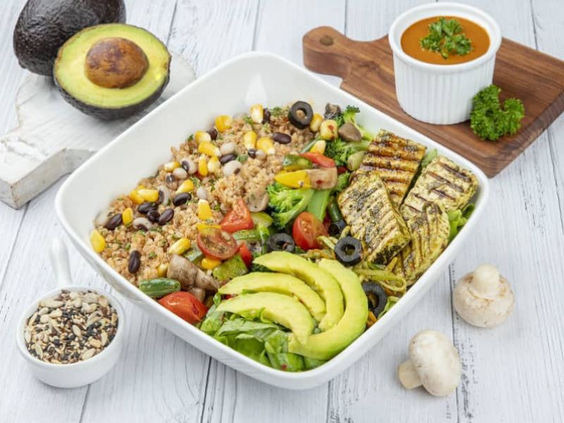 The Mexican Bowl - Za'tar Cottage Cheese