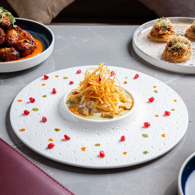 Shakarkhand Tikki Chaat