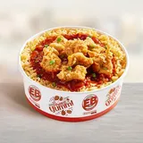 Popcorn Chicken Rice Bowl