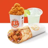 Tandoori Chicken Roll Combo