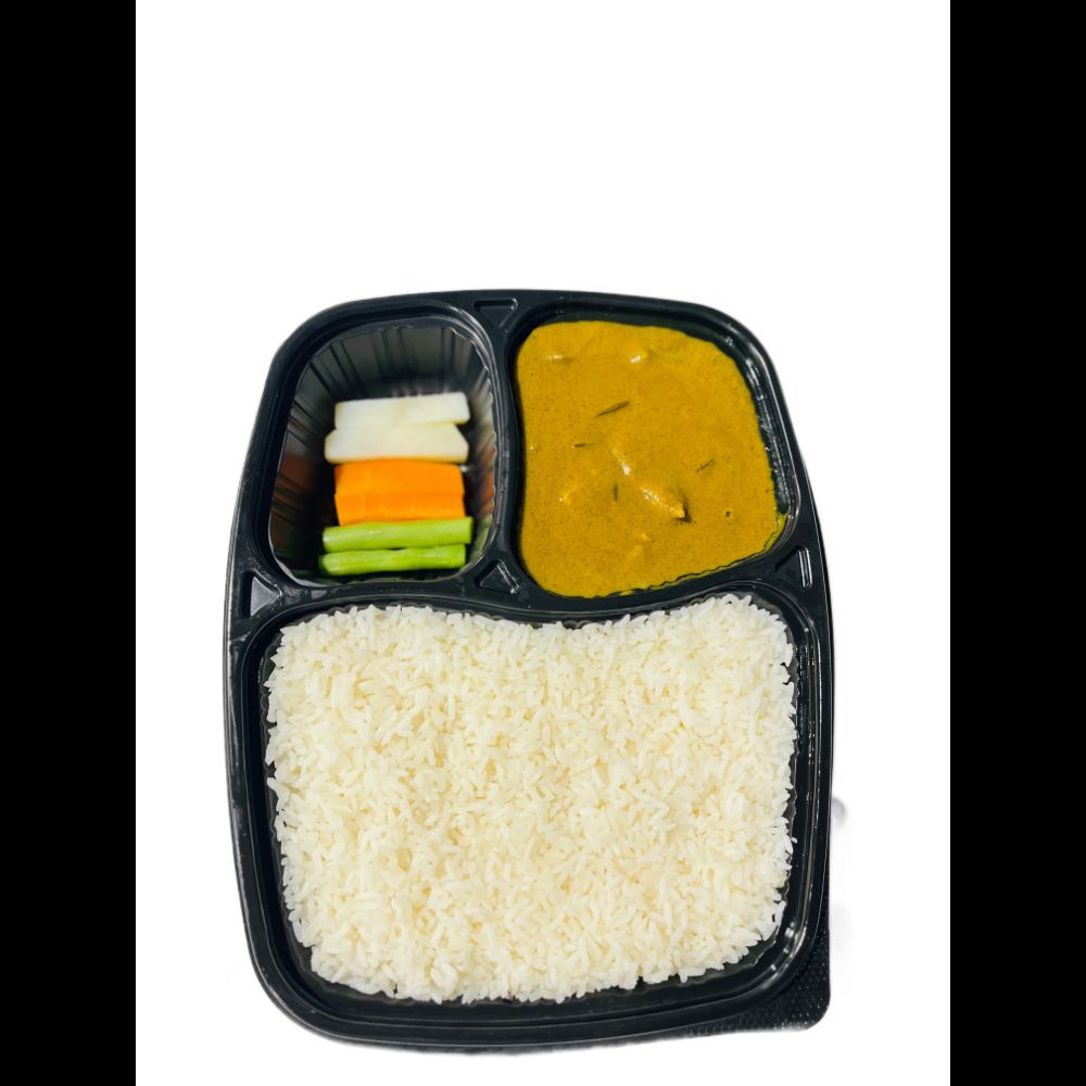 Ghee Rice with Chicken Kuruma Boneless Combo