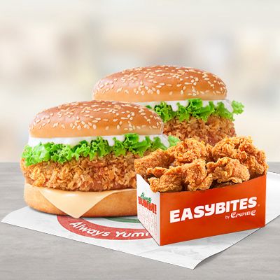Twin Burger Meal