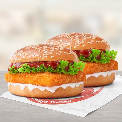 Paneer Burger Combo (For 2)