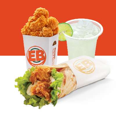 Classic Chicken Cheesy Roll Combo