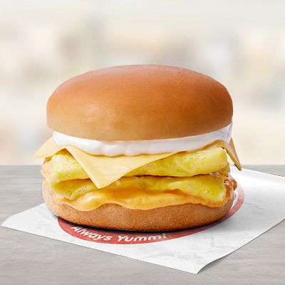 Cheese Omelette Sandwich