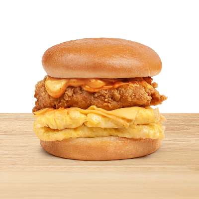 Egg And Chicken Sandwich