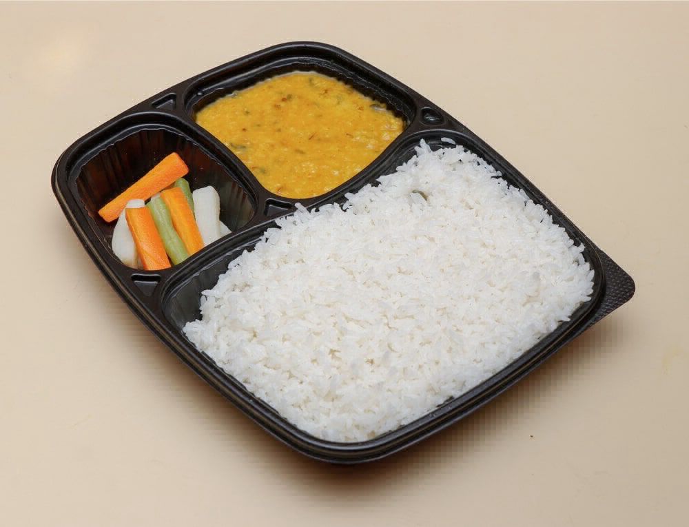 Ghee Rice with Dal Fry