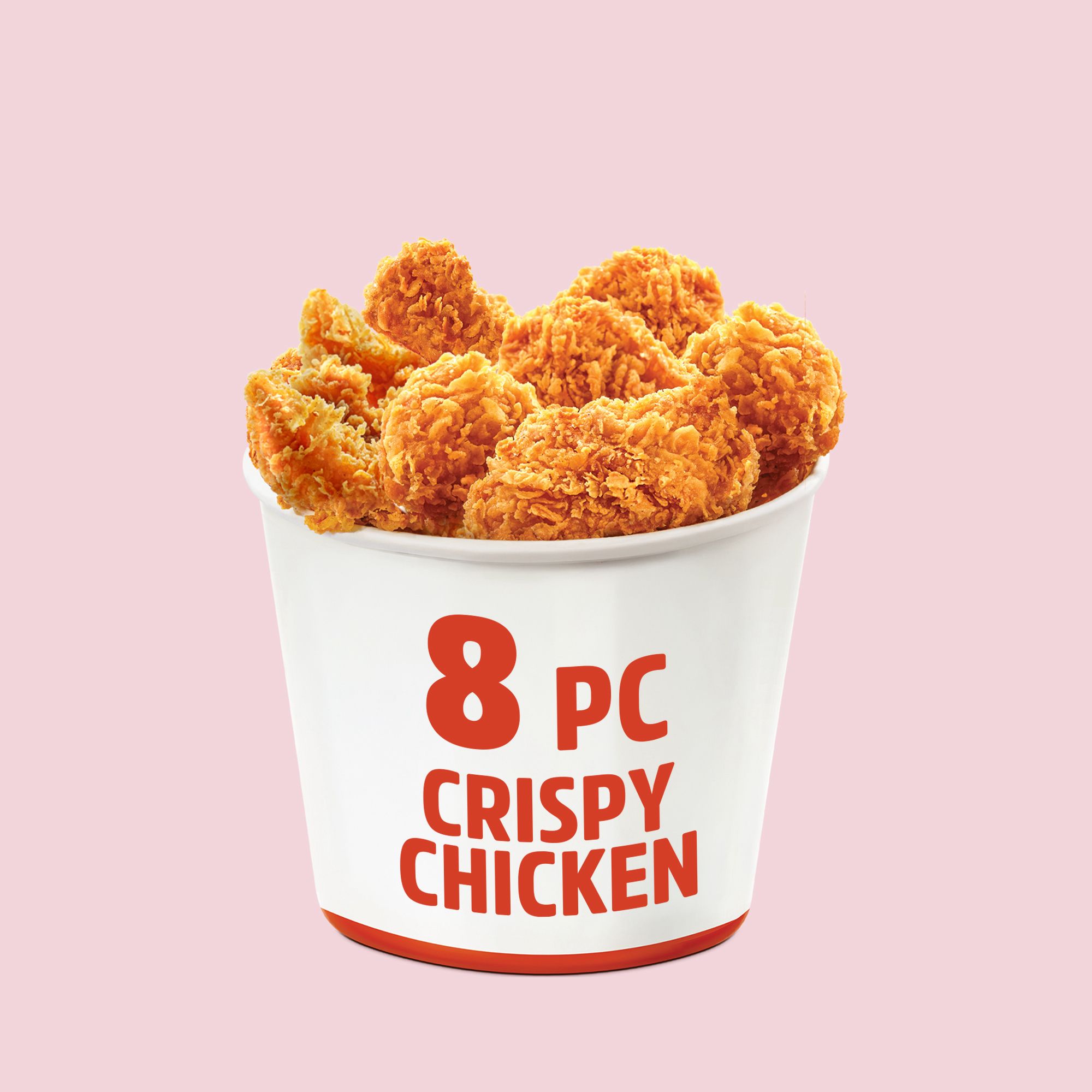 Hot & Crispy Chicken Bucket - 8pc