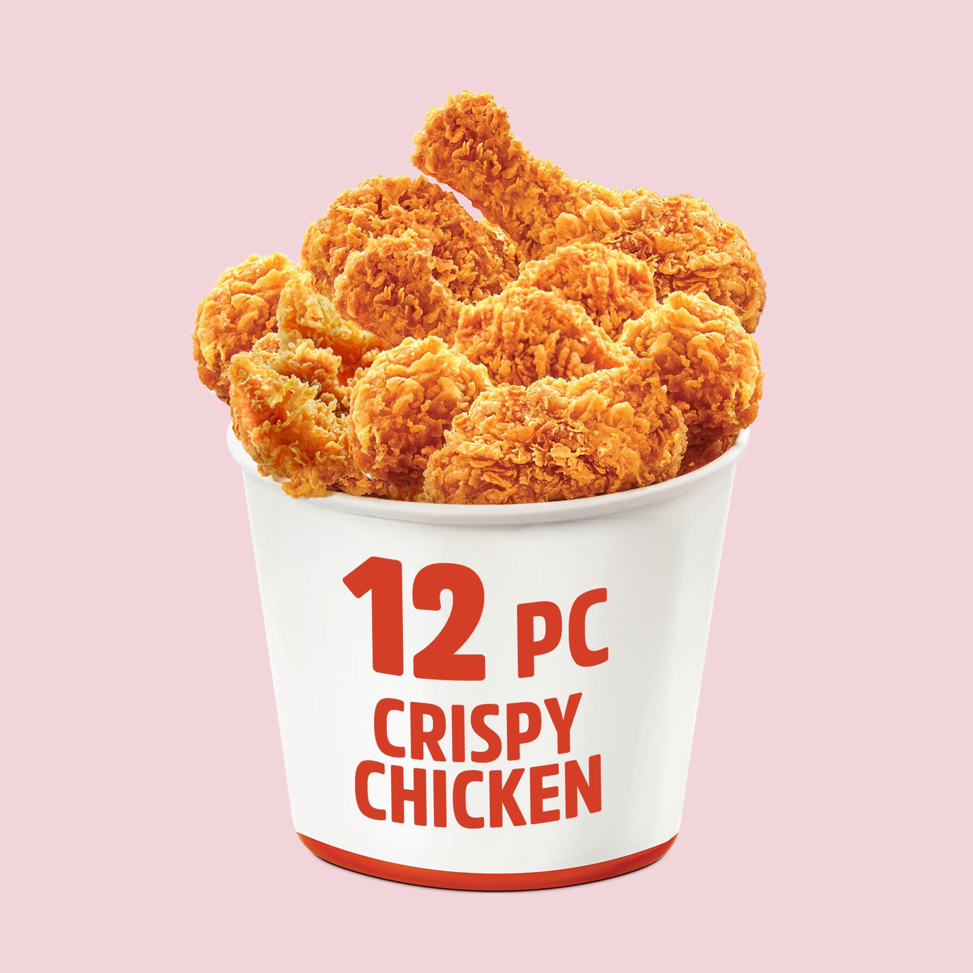 Hot & Crispy Chicken Bucket - 12pc