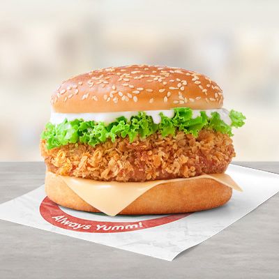 Classic Crispy Chicken Burger