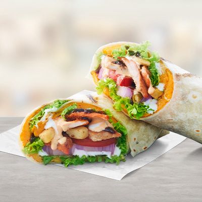 Tawa Chicken Wrap
