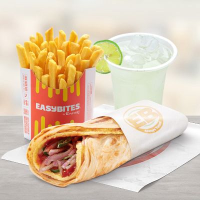 Egg Kaathi Roll Combo