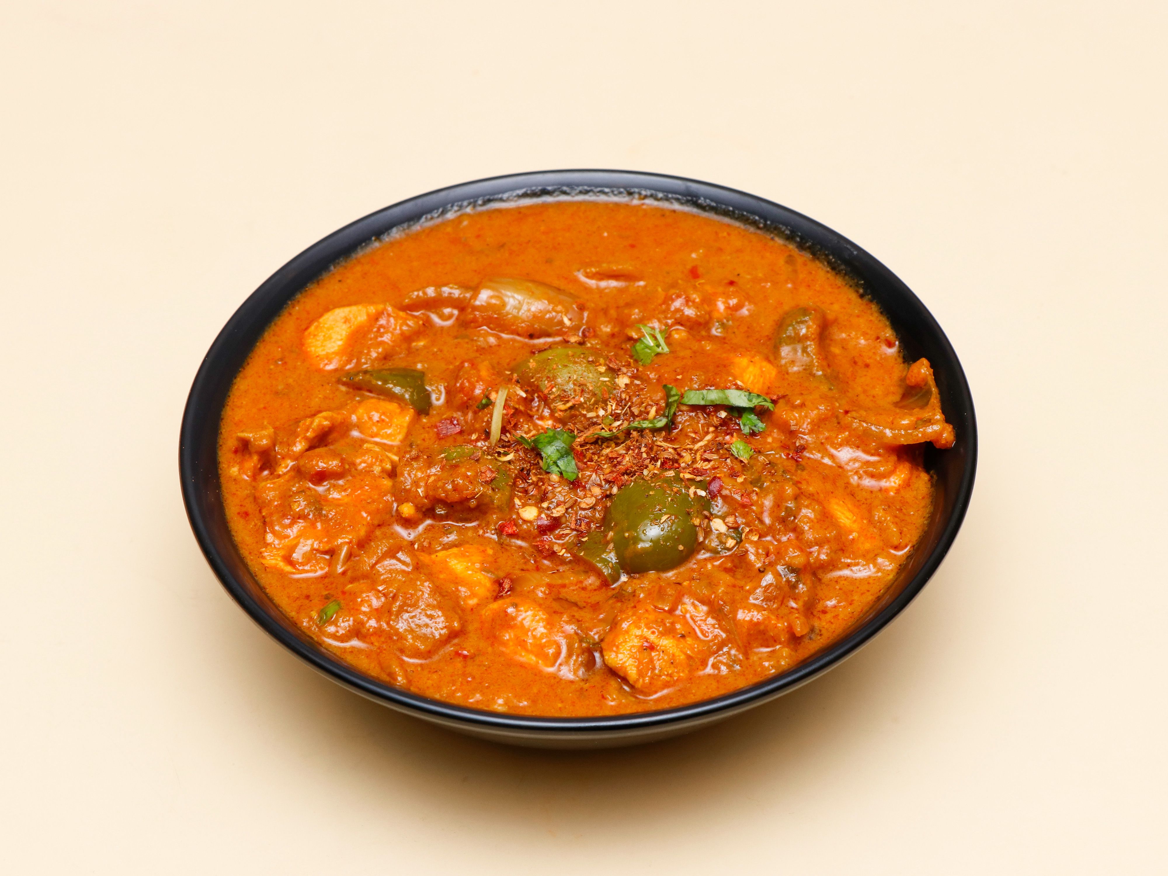 Kadai Chicken Boneless Gravy