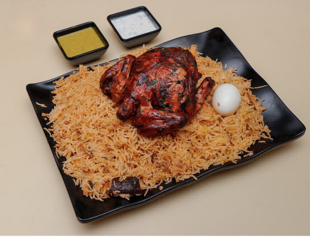Grilled Chicken Biryani