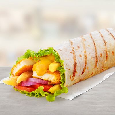 Hot Paneer Wrap