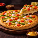 Mexican Red Hunger Cheese Burst Pizza