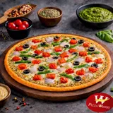 Veggies Pesto Thin Crust