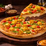 Tandoori Paneer Cheese Burst Pizza