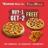 Buy 1 Medium Get 2 Items Free