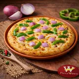 Onion & Capsicum Pizza Pie 7 Inch