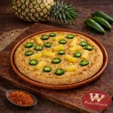 Jalapeno & Pineapple Pizza Pie 7 Inch