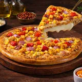Achaari Paneer Twist Cheese Burst Pizza