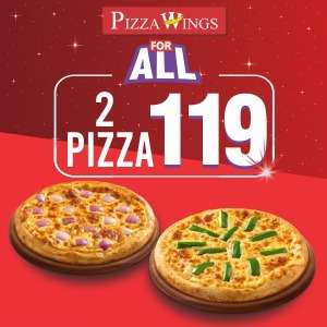 2 Pizza @119