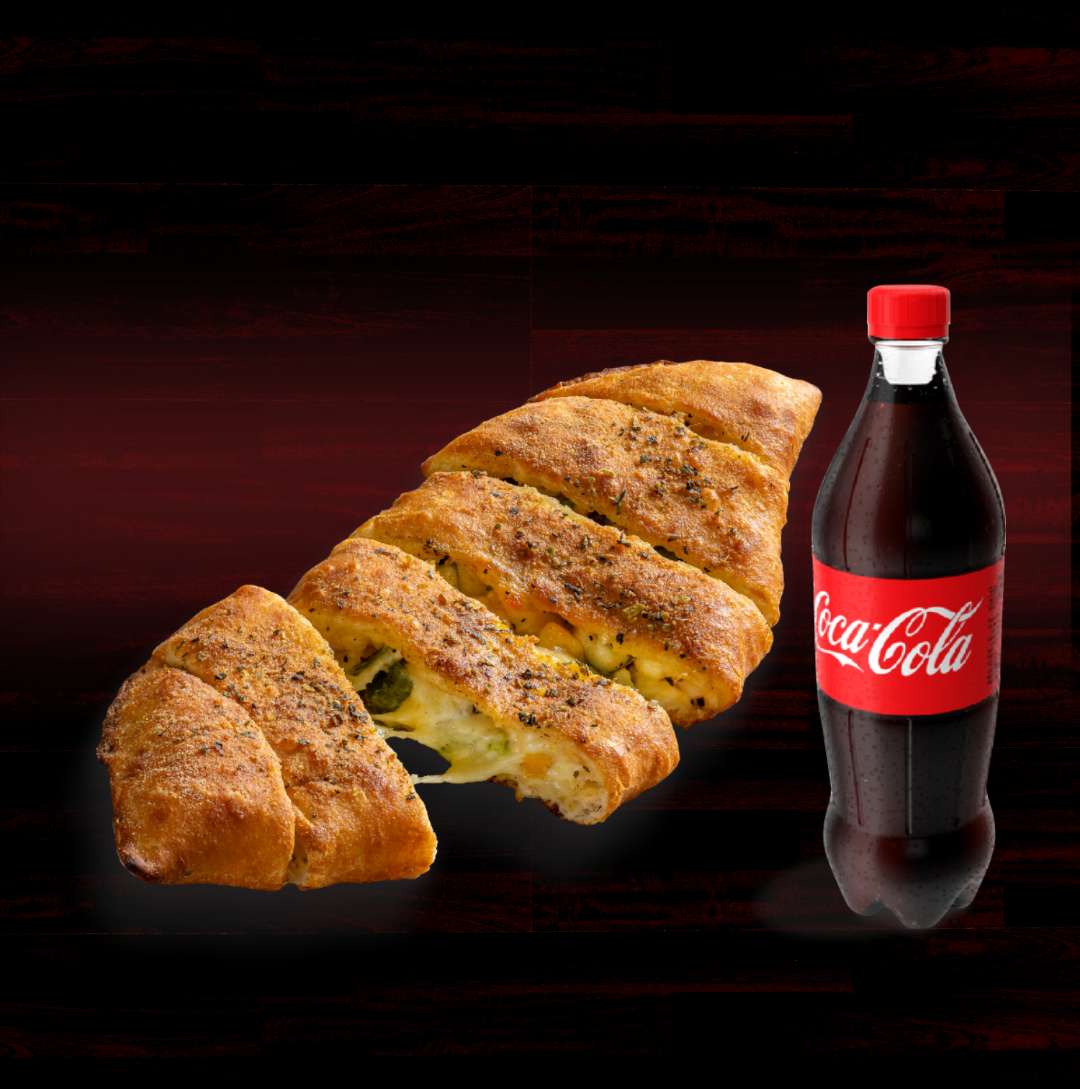 Jalapeno Garlic Bread+Coke@99