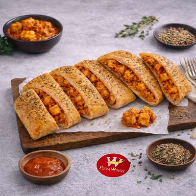Stuffed Paneer Garlic Bread