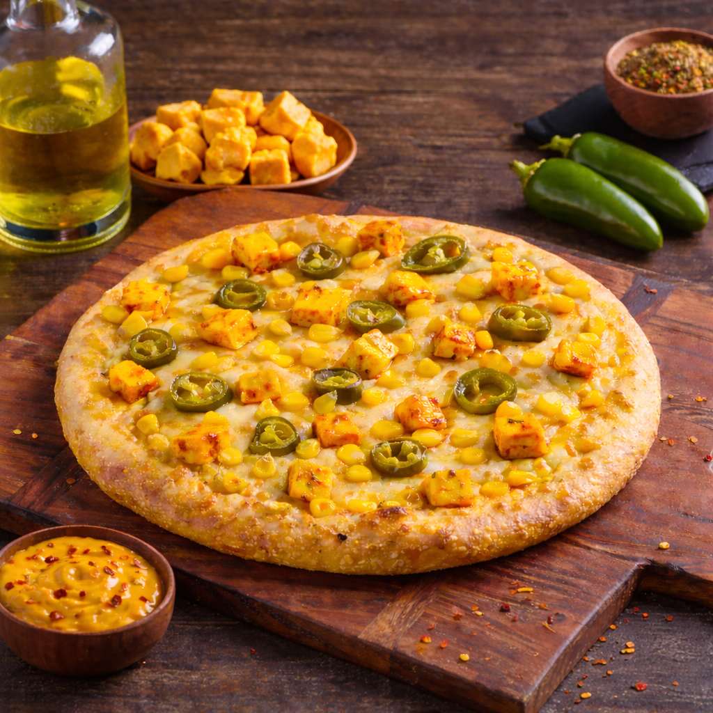 Spicy Journey Paneer Pizza Pie