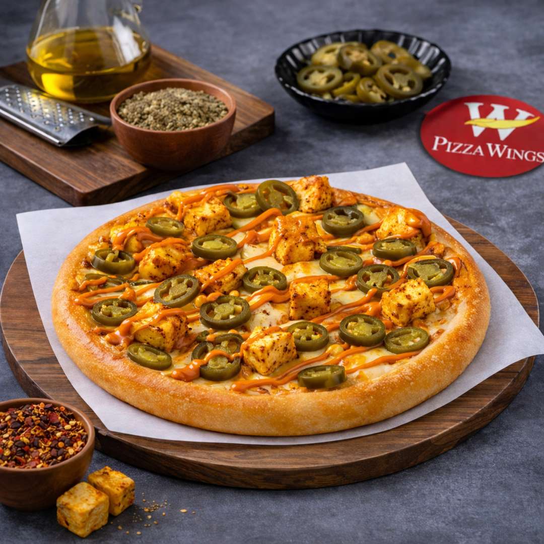 Paneer & Jalapeno with Makhani Sauce 7 Inch