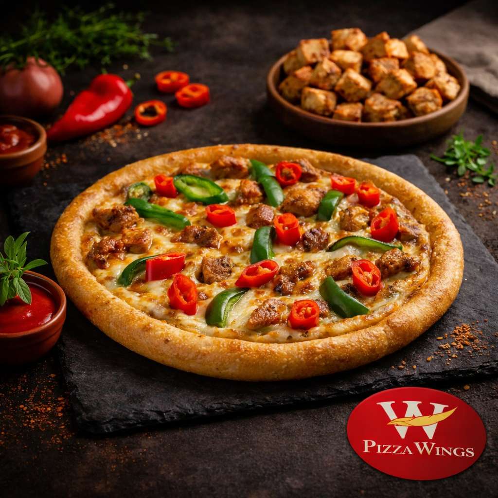 Spicy Chicken Pizza Pie