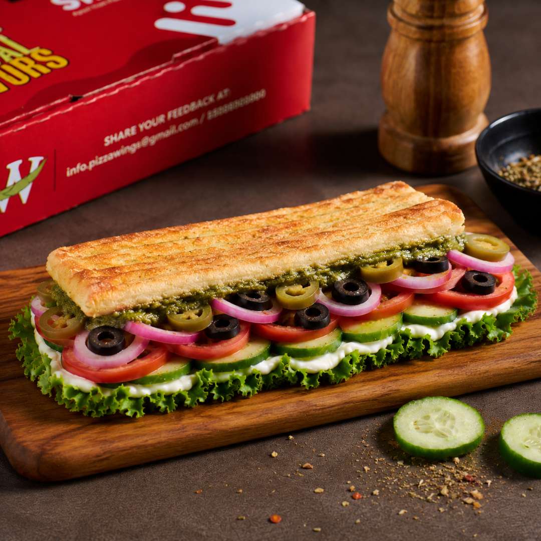 Pesto Sandwich-Veg