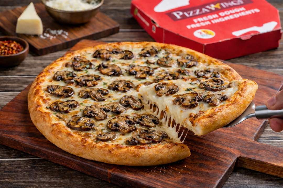 Mushroom Magic Pizza
