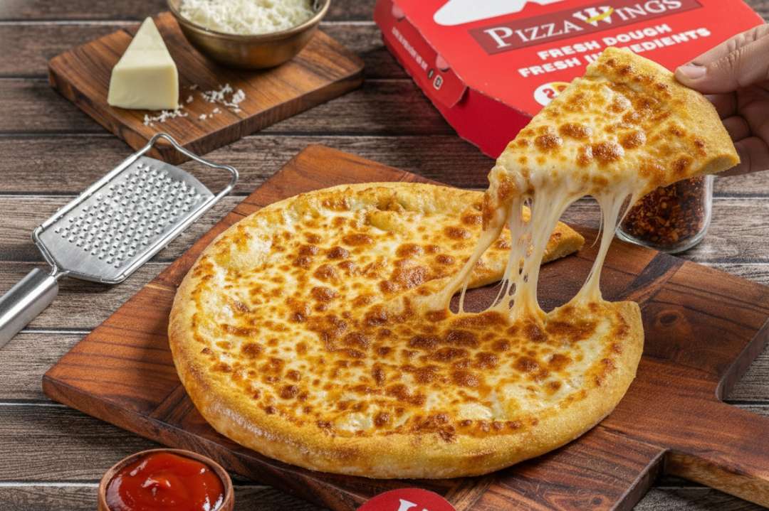 Double Cheese Margherita Cheese Burst Pizza