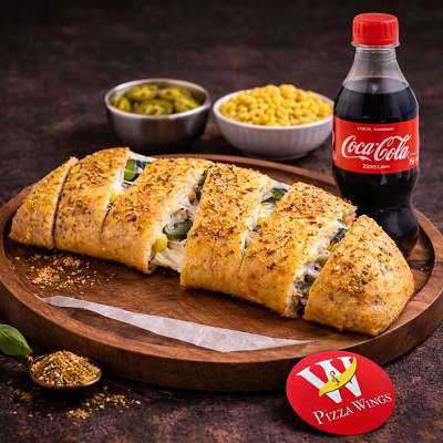 Jalapeno Garlic Bread+Coke@109