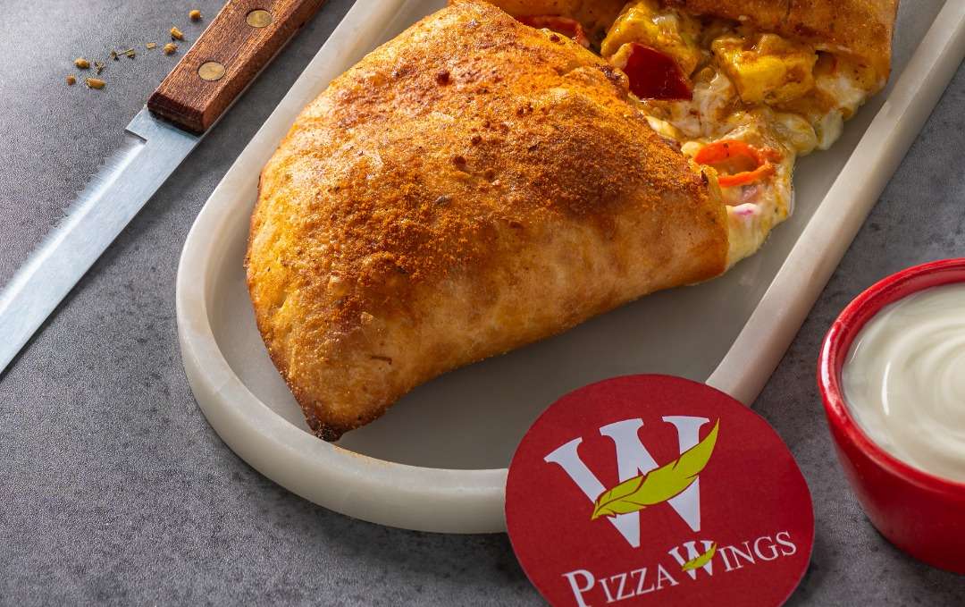 Spicy Paneer Calzone 1 Pc