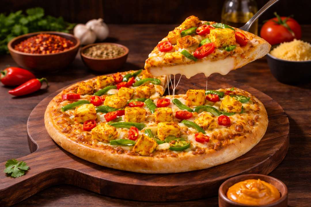 Tandoori Paneer Cheese Burst Pizza
